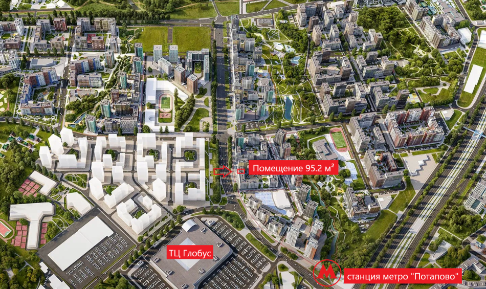 Аренда торгового помещения - Москва, пр-кт Куприна, 3к2 (блок №1) -  фото 1