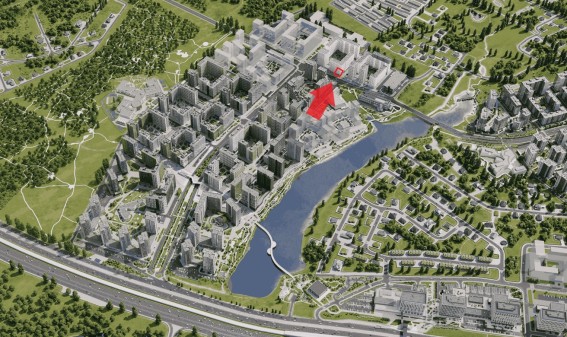 Аренда торгового помещения - Москва, ЖК "Прокшино", к. 11.2.1 Блок №2 -  фото 2