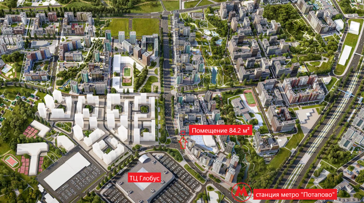 Аренда торгового помещения ЖК Скандинавия к35.2.2 Блок №2 -  фото 6