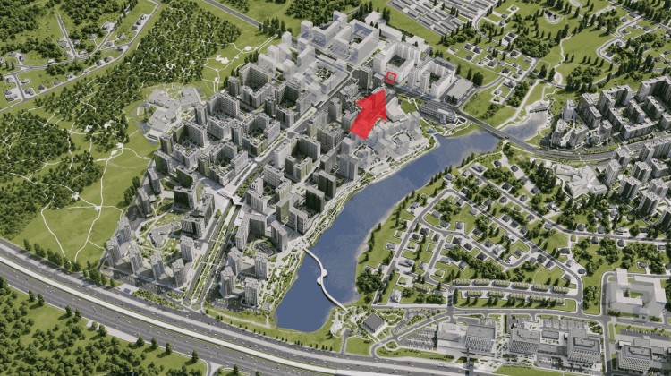 Аренда торгового помещения - Москва, ЖК "Прокшино", к. 11.2.1 Блок №1 -  фото 2